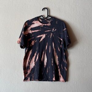 Nike Tie Dye Tee with Embroidered Logo